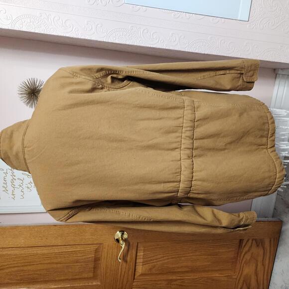 Flawless Bleecker & Broad Sherpa‎ Lined Military Jacket Utility brown XL - Picture 4 of 7